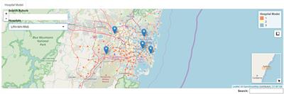 Googling Service Boundaries for Endovascular Clot Retrieval (ECR) Hub Hospitals in Metropolitan Sydney